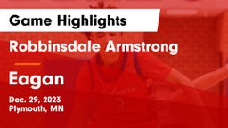 Robbinsdale Armstrong  vs Eagan  Game Highlights - Dec. 29, 2023