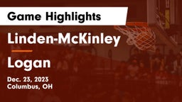 Linden-McKinley  vs Logan  Game Highlights - Dec. 23, 2023