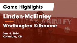 Linden-McKinley  vs Worthington Kilbourne  Game Highlights - Jan. 6, 2024