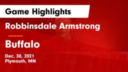Robbinsdale Armstrong  vs Buffalo  Game Highlights - Dec. 30, 2021