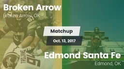 Matchup: Broken Arrow High vs. Edmond Santa Fe 2017