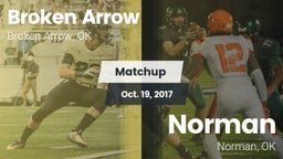 Matchup: Broken Arrow High vs. Norman  2017