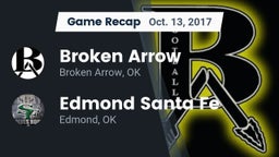 Recap: Broken Arrow  vs. Edmond Santa Fe 2017