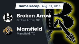Recap: Broken Arrow  vs. Mansfield  2018