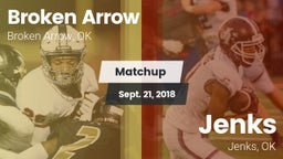 Matchup: Broken Arrow High vs. Jenks  2018