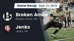 Recap: Broken Arrow  vs. Jenks  2018