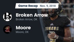 Recap: Broken Arrow  vs. Moore  2018