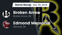 Recap: Broken Arrow  vs. Edmond Memorial  2018