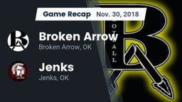 Recap: Broken Arrow  vs. Jenks  2018