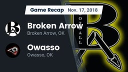 Recap: Broken Arrow  vs. Owasso  2018