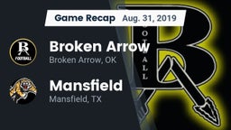 Recap: Broken Arrow  vs. Mansfield  2019