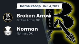 Recap: Broken Arrow  vs. Norman  2019