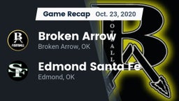 Recap: Broken Arrow  vs. Edmond Santa Fe 2020