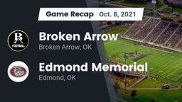 Recap: Broken Arrow  vs. Edmond Memorial  2021