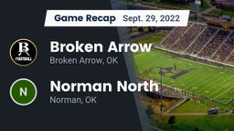 Recap: Broken Arrow  vs. Norman North  2022