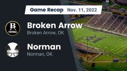 Recap: Broken Arrow  vs. Norman  2022