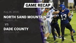 Recap: North Sand Mountain  vs. Dade County  2016