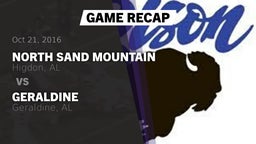 Recap: North Sand Mountain  vs. Geraldine  2016