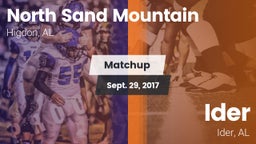 Matchup: North Sand Mountain vs. Ider  2017