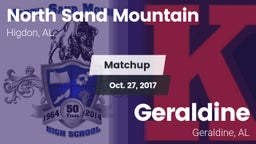 Matchup: North Sand Mountain vs. Geraldine  2017