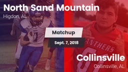 Matchup: North Sand Mountain vs. Collinsville  2018