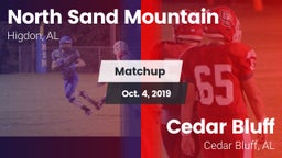 Matchup: North Sand Mountain vs. Cedar Bluff  2019