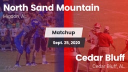 Matchup: North Sand Mountain vs. Cedar Bluff  2020