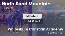 Matchup: North Sand Mountain vs. Whitesburg Christian Academy  2020
