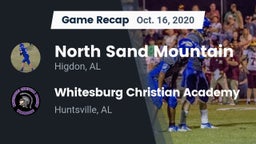 Recap: North Sand Mountain  vs. Whitesburg Christian Academy  2020