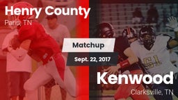 Matchup: Henry County High vs. Kenwood  2017