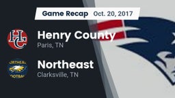 Recap: Henry County  vs. Northeast  2017