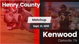 Matchup: Henry County High vs. Kenwood  2018