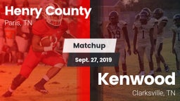 Matchup: Henry County High vs. Kenwood  2019