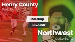 Matchup: Henry County High vs. Northwest  2019