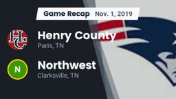Recap: Henry County  vs. Northwest  2019