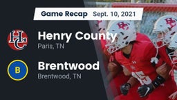 Recap: Henry County  vs. Brentwood  2021