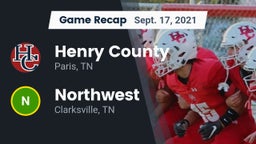 Recap: Henry County  vs. Northwest  2021