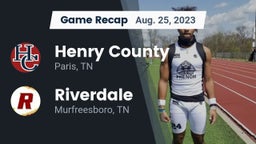 Recap: Henry County  vs. Riverdale  2023