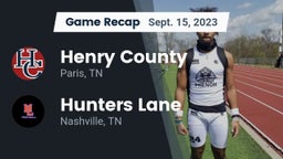 Recap: Henry County  vs. Hunters Lane  2023