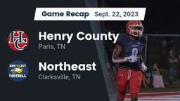 Recap: Henry County  vs. Northeast  2023