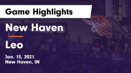 New Haven  vs Leo  Game Highlights - Jan. 15, 2021