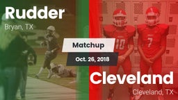 Matchup: Rudder  vs. Cleveland  2018