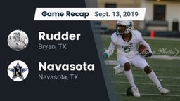 Recap: Rudder  vs. Navasota  2019
