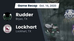 Recap: Rudder  vs. Lockhart  2020