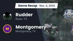 Recap: Rudder  vs. Montgomery  2020