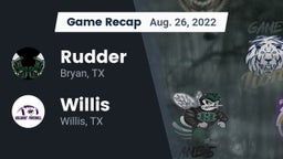 Recap: Rudder  vs. Willis  2022