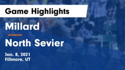 Millard  vs North Sevier  Game Highlights - Jan. 8, 2021