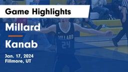 Millard  vs Kanab  Game Highlights - Jan. 17, 2024