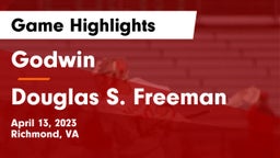 Godwin  vs Douglas S. Freeman  Game Highlights - April 13, 2023