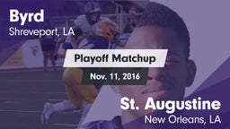 Matchup: Byrd  vs. St. Augustine  2016